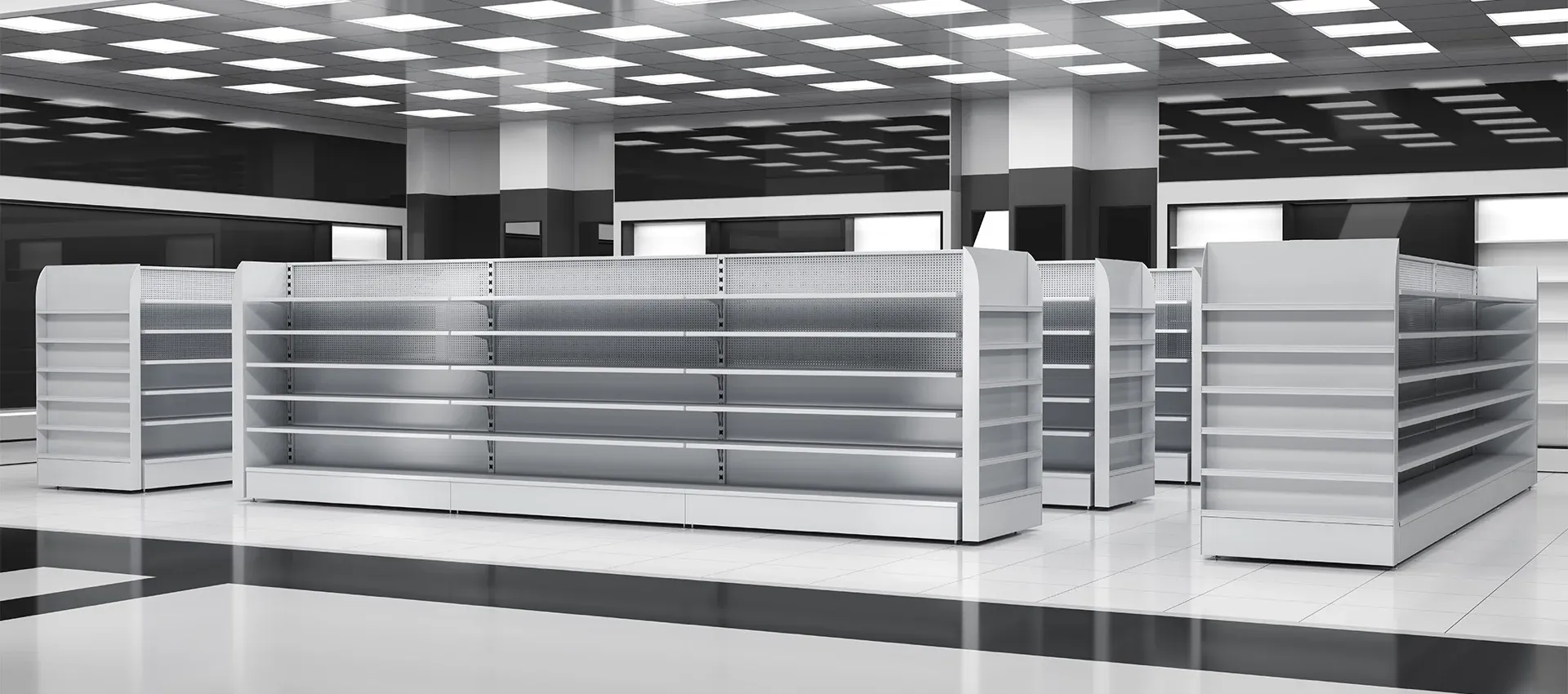 JBX Shelf supermarket shelving and display equipment